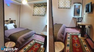 نمای داخلی اتاق اقامتگاه سنتی بهارنارنج حافظ - شیراز